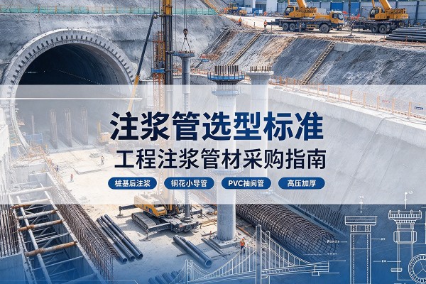 景谷注浆管选型标准