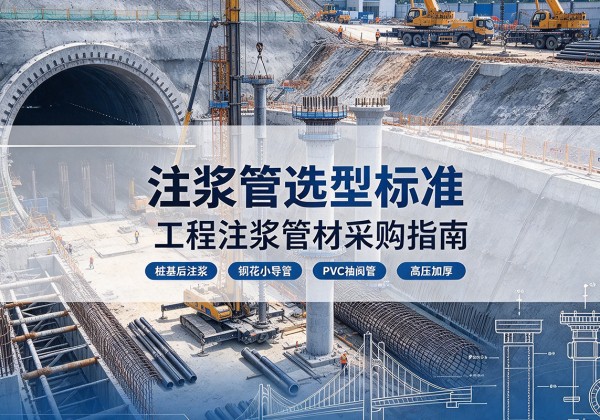 景谷注浆管选型标准